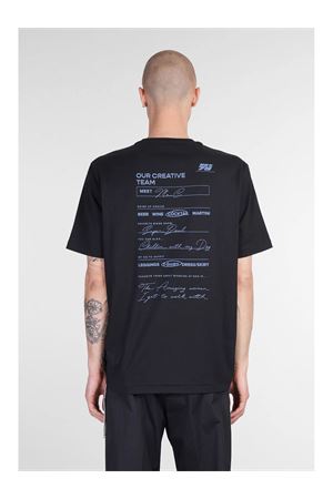 T-shirt in cotone nero STATE OF ORDER | SO1TSS250029D001